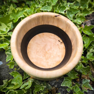 Schale aus Kastanie und Wenge