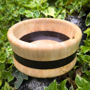 Schale aus Kastanie und Wenge